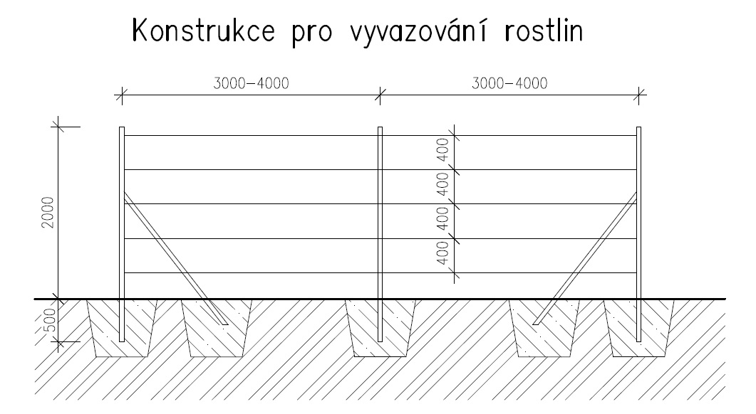 vyvazování rostlin